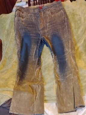 Zana Di Boot Cut Jeans in Washed Gray